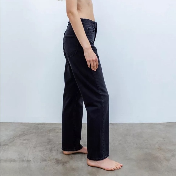 Urban Outfitters BDG High Waisted Cowboy Jeans in Black Charcoal Stretch NWT 26 - Picture 16 of 16